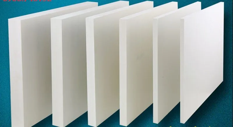 Tấm ván nhựa PVC foam trắng với nhiều ứng dụng