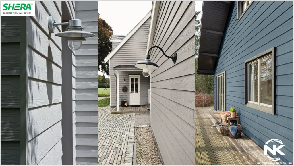 Tấm xi măng giả gỗ SHERA Wood