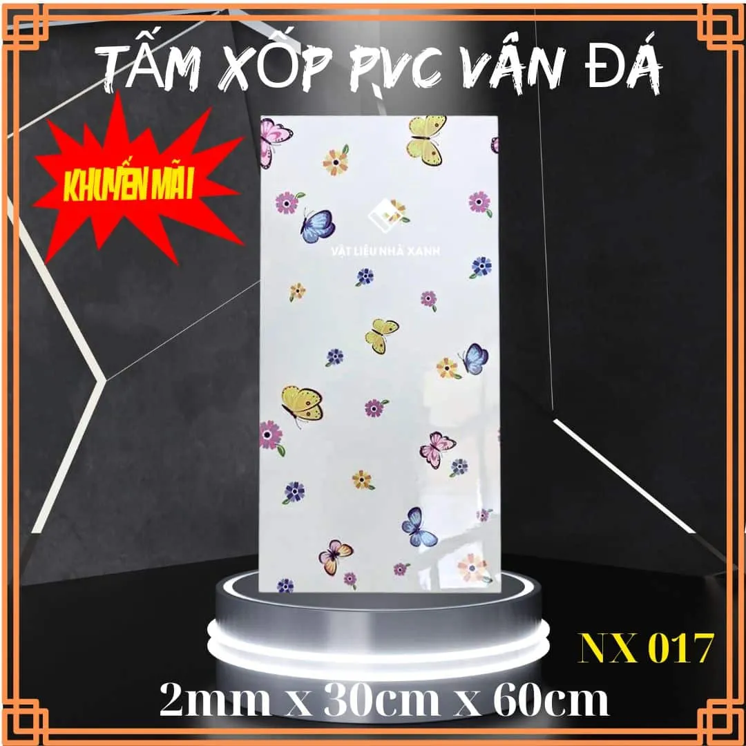 Tấm xốp PVC vân đá dán tường mã NX017