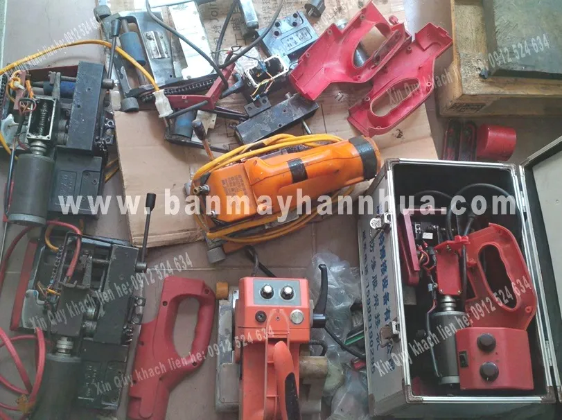 Thay thế phụ tùng máy hàn bạt nhựa tự động