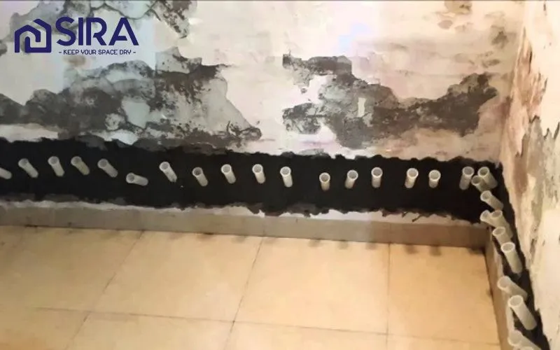 Thi công dầm chống thấm