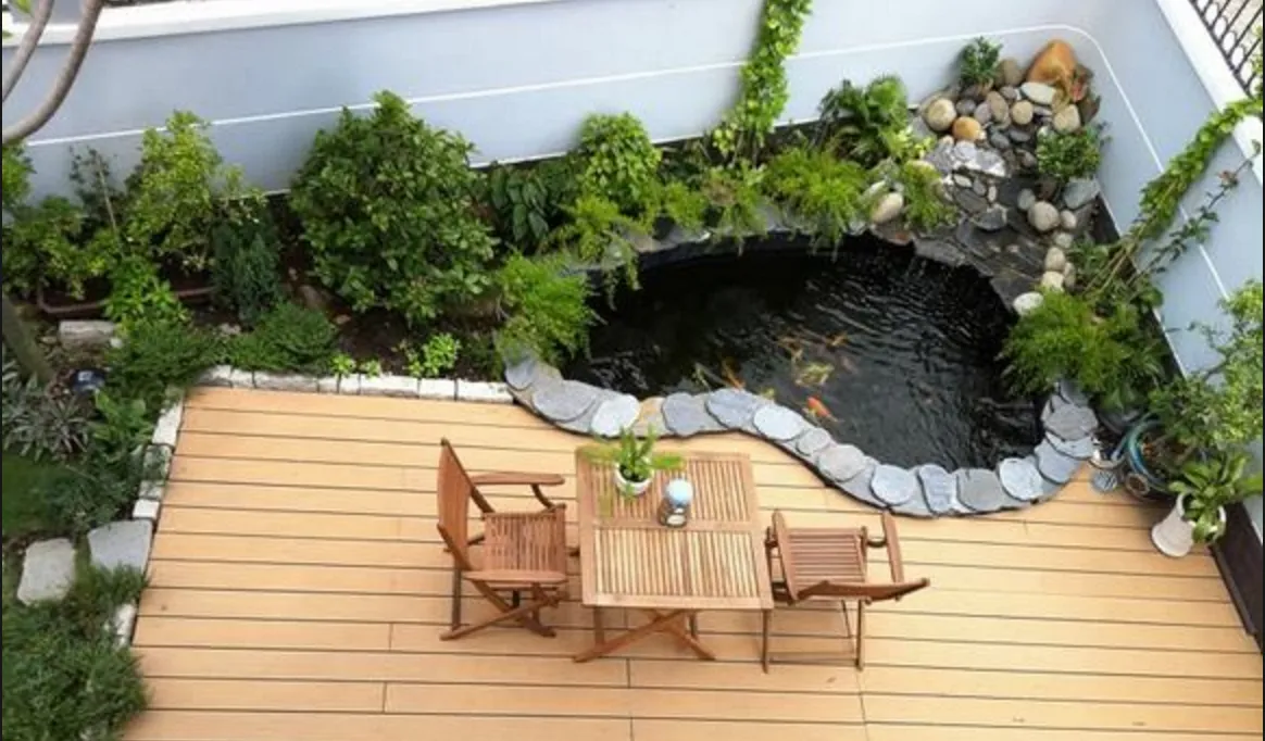 Thi công hồ cá koi lót bạt HDPE tại TPHCM với chi phí tối ưu