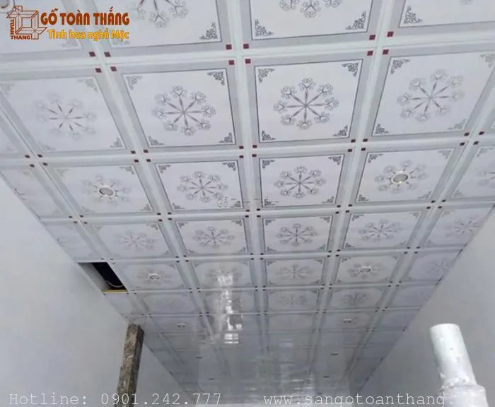 Thiết kế đa dạng của trần nhựa thả hiện đại