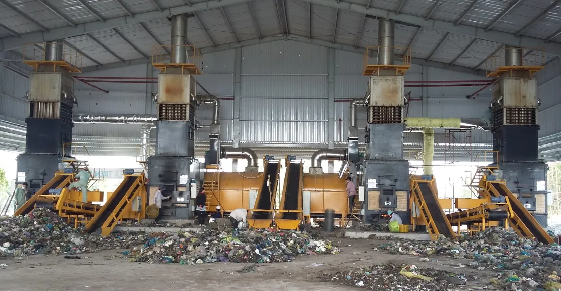 Thiết kế lò đốt rác thải công nghệ cao, vận hành tự động và hiệu quả