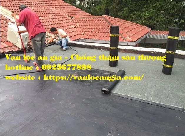 Thợ chống thấm sân thượng tại TPHCM