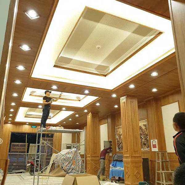 Thợ ốp tấm nhựa PVC đẹp, sang trọng, đảm bảo chất lượng