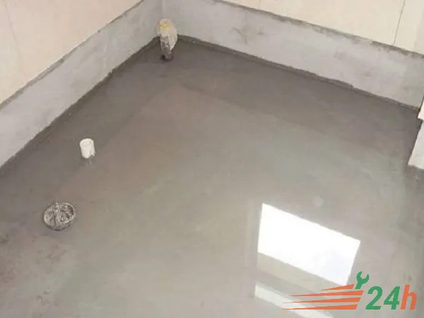 Thử nghiệm ngâm nước nghiệm thu hiệu quả chống thấm sàn nhà vệ sinh