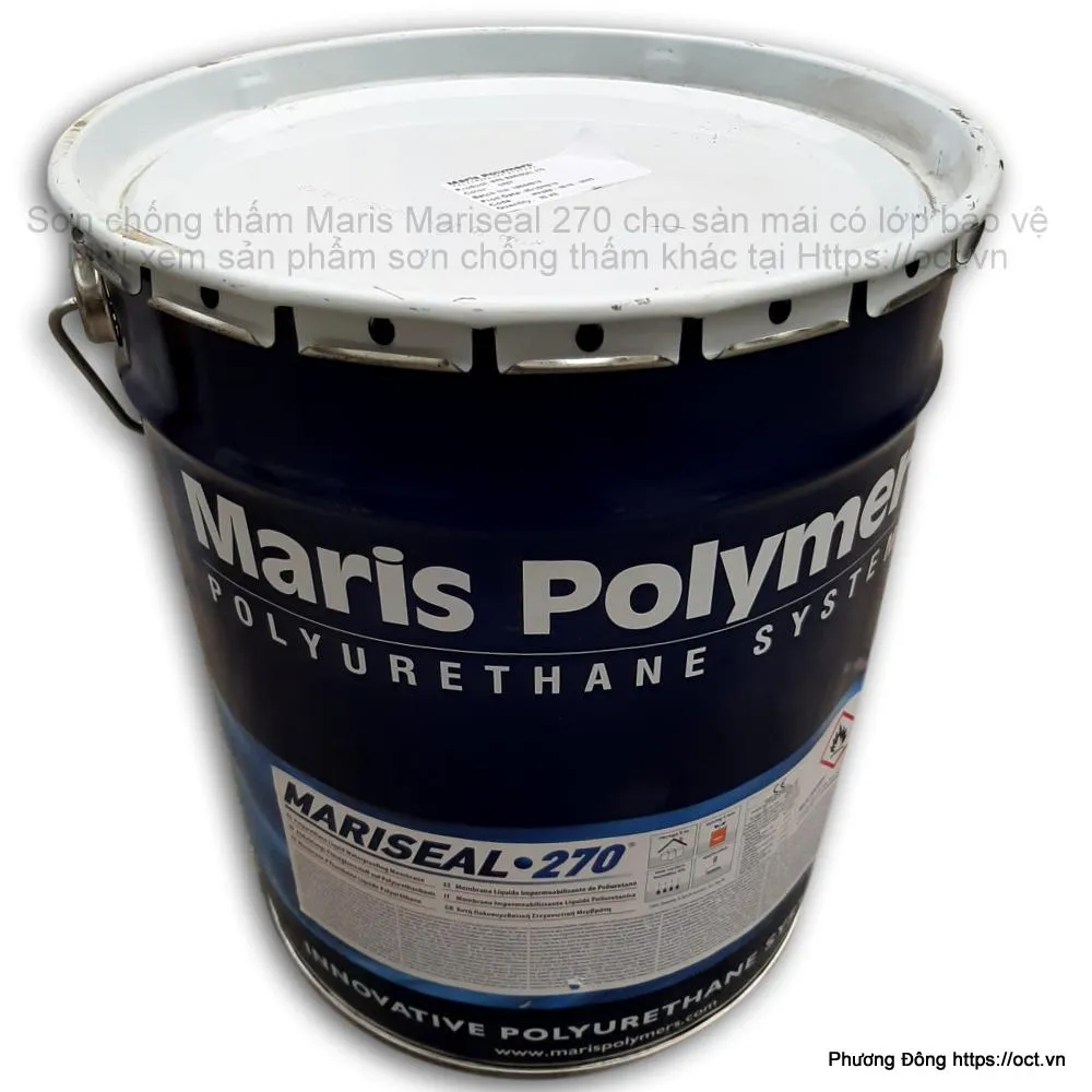 Thùng sơn chống thấm Mariseal 270 polyurethane nguyên chất