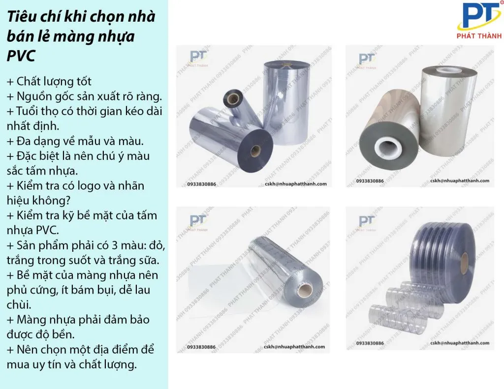 Tiêu chí cần thiết để lựa chọn nhà bán lẻ tấm nhựa PVC uy tín và chất lượng