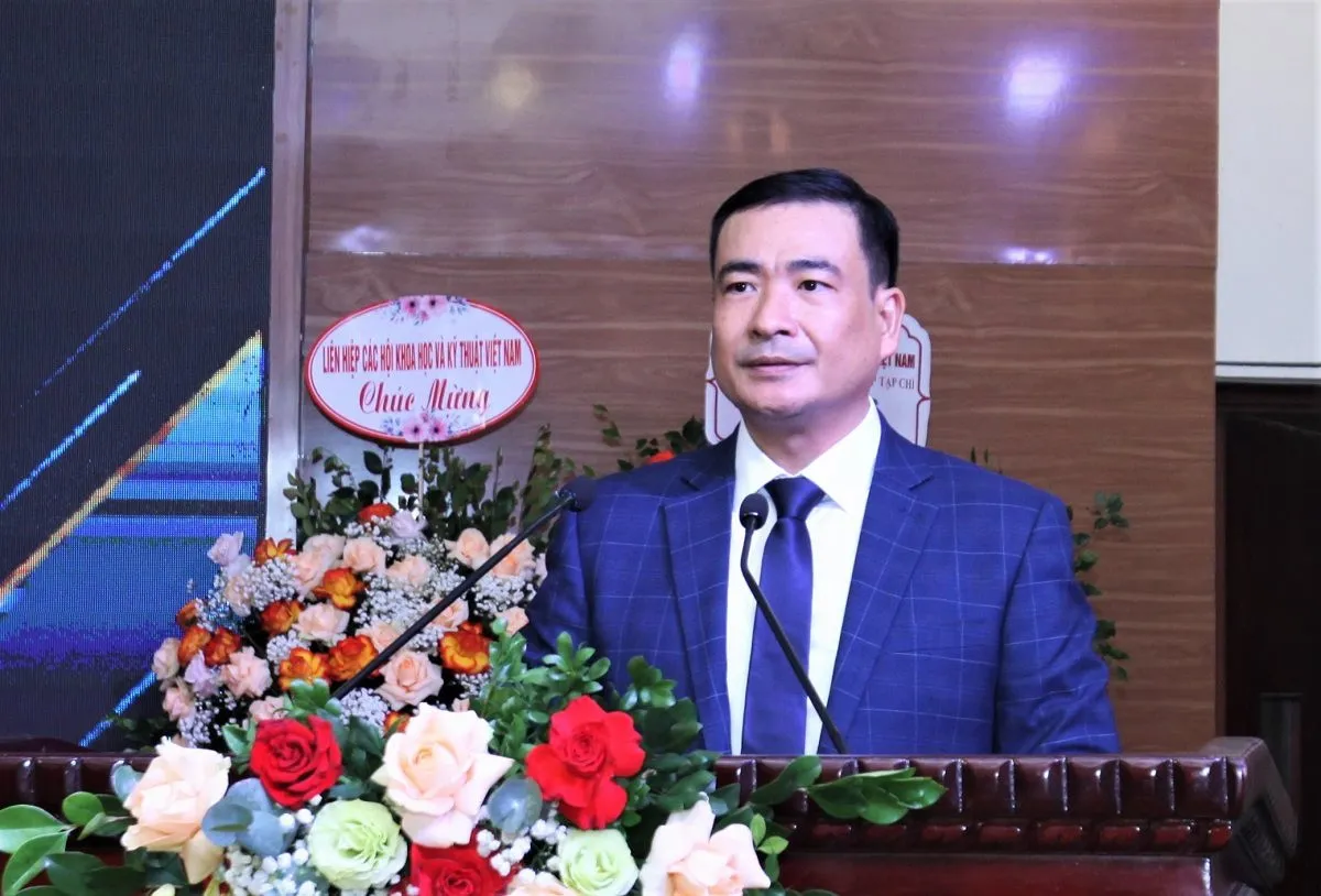 Tổng biên tập Tạp chí Môi trường và Cuộc sống Nguyễn Văn Toàn phát biểu về tầm quan trọng của thông tin môi trường