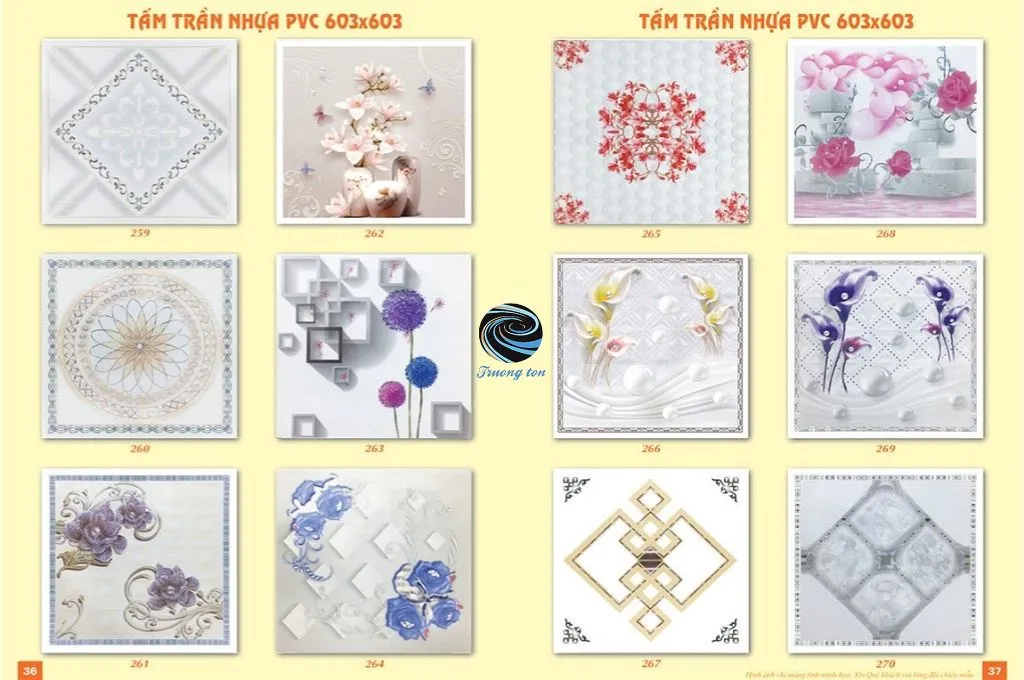Tổng hợp các mẫu la phông nhựa đẹp, đa dạng cho nhiều phong cách kiến trúc