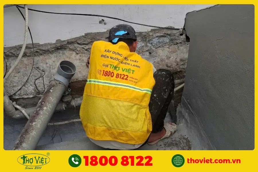 Tổng quan các bước quy trình chống thấm trần nhà hiệu quả với sản phẩm Sika.