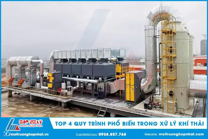 Tổng quan các quy trình xử lý khí thải công nghiệp
