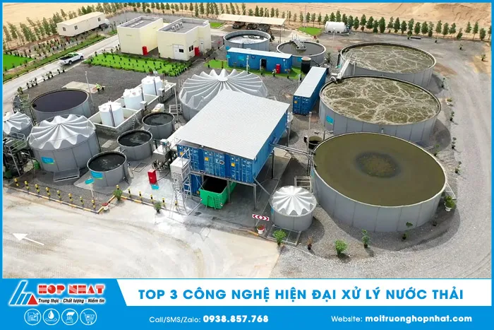 Top 3 công nghệ xỠlý nước thải hiện đại