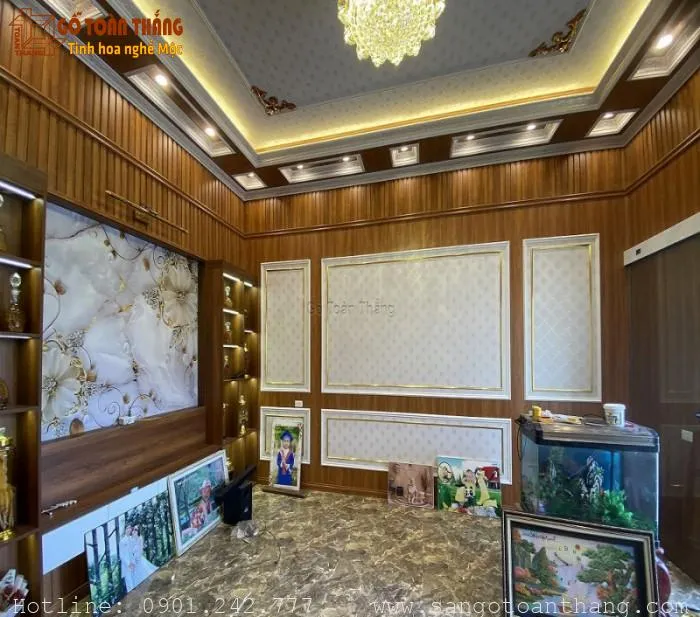 Trần nhựa Nano cho ban công có mái che