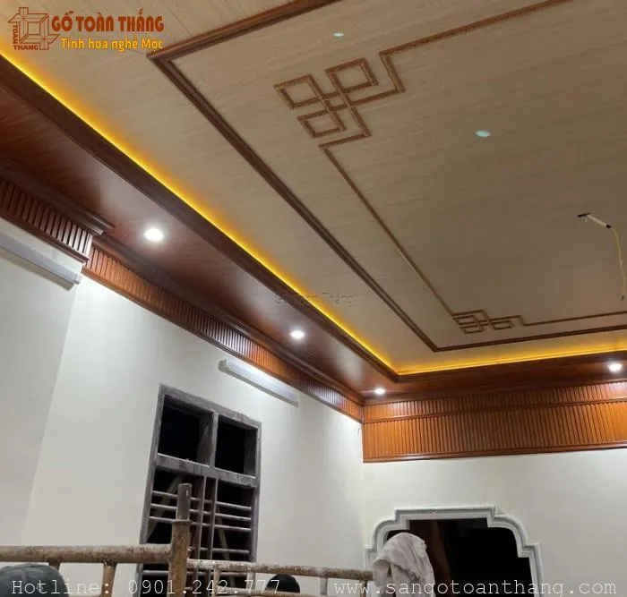 Trần nhựa Nano cho không gian quán cafe