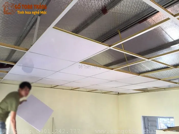 Trần nhựa thả mang lại sự linh hoạt trong thiết kế nội thất