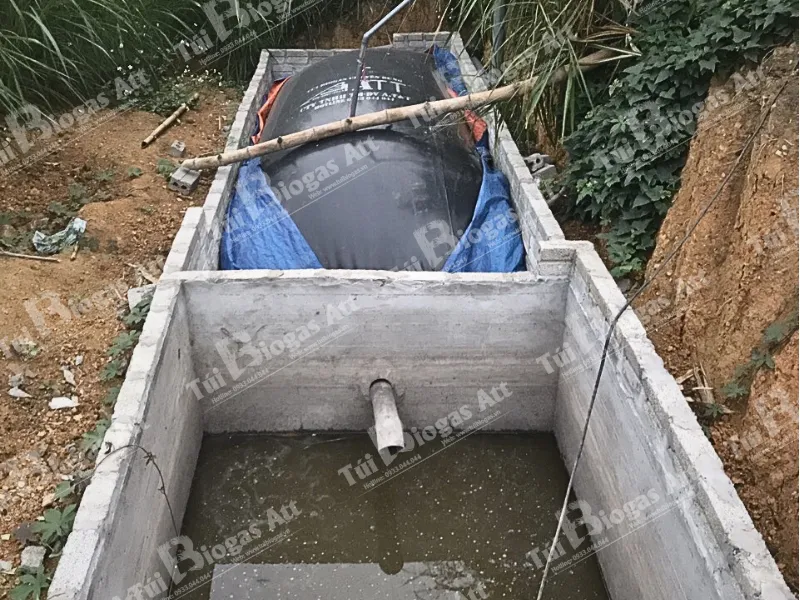 Túi biogas HDPE chuyên dụng với chất liệu màng chống thấm cao cấp từ ATT