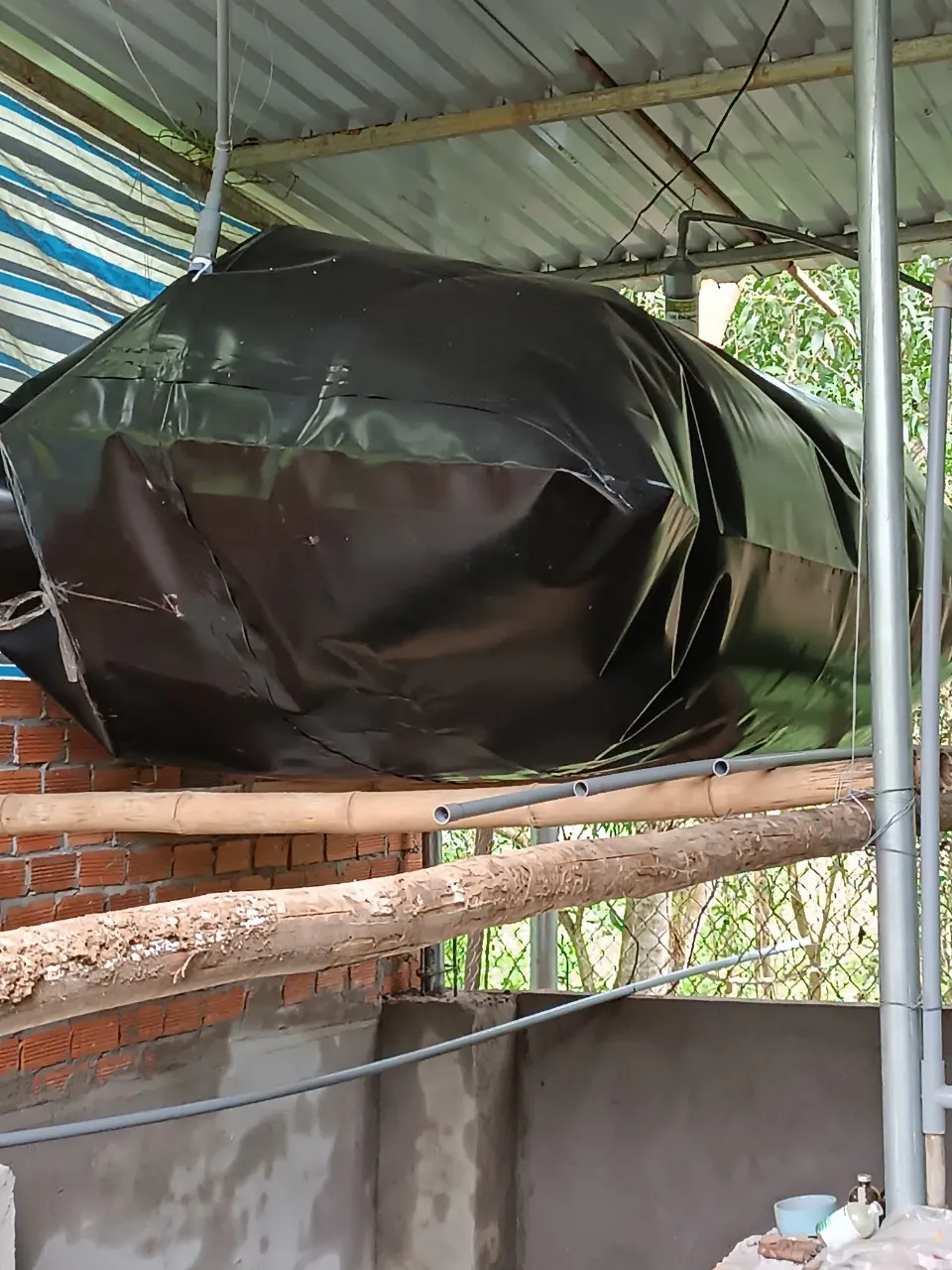 Túi trữ khí biogas của Tuấn Biogas