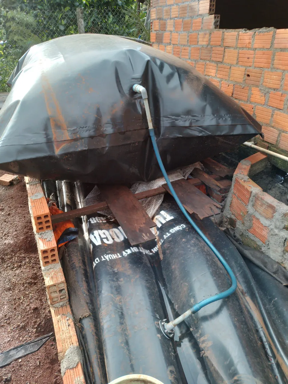 Túi trữ khí biogas dung tích lớn