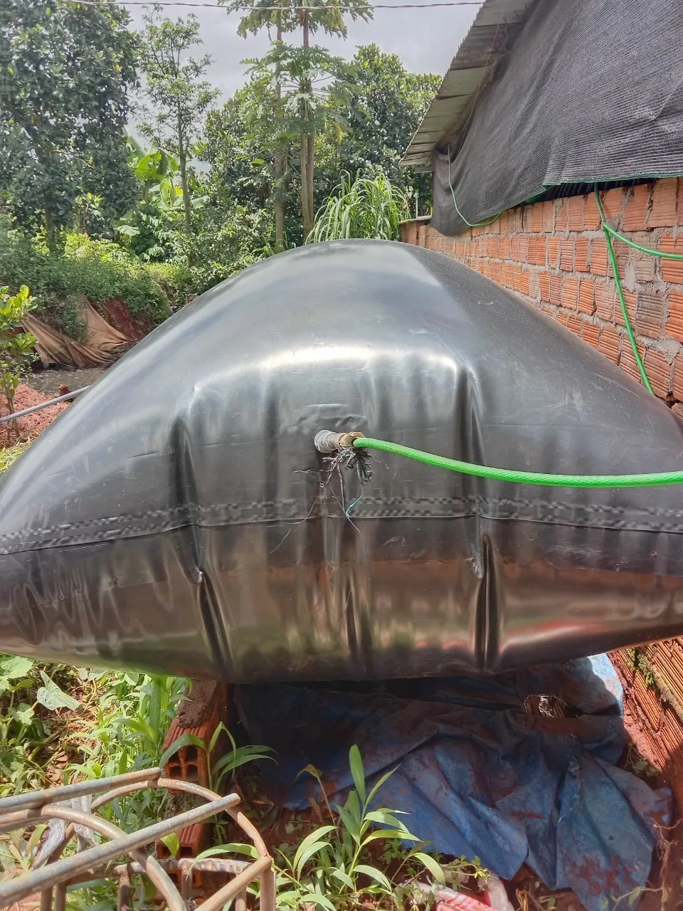 Túi trữ khí biogas ưu điểm và nhược điểm được minh họa chi tiết