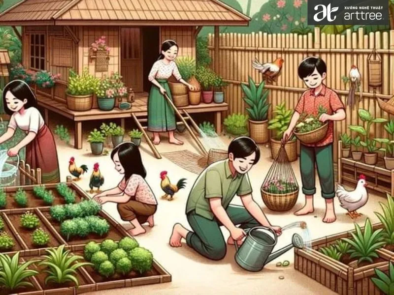 Tuyển tập tranh bảo vệ môi trường đẹp