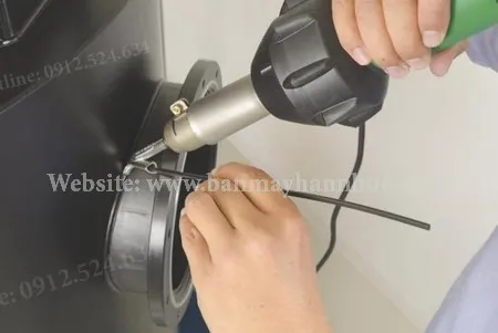 Ứng dụng của máy hàn nhựa Triac ST trong hàn ống PVC
