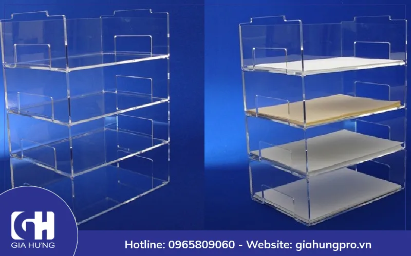 Ứng dụng của tấm nhựa mica mỏng làm vách ngăn