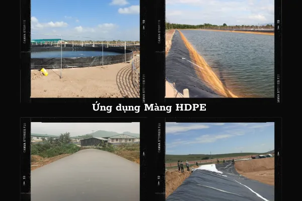 Ứng dụng đa dạng của màng HDPE 1mm trong các hệ thống xử lý nước thải và nuôi trồng thủy sản