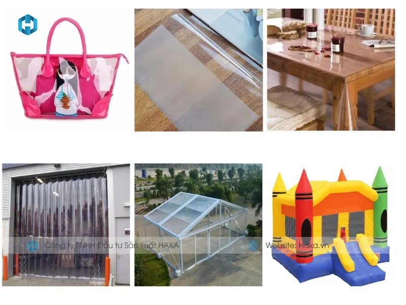 Ứng dụng đa dạng của tấm nhựa PVC trong suốt làm khăn trải bàn, vách ngăn