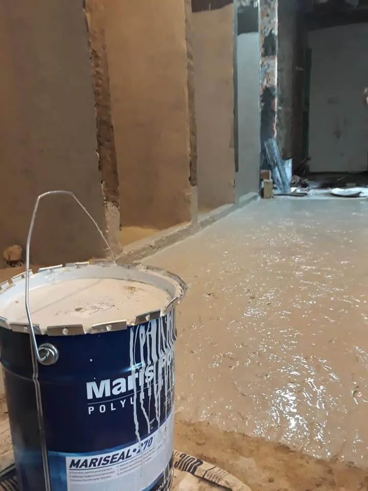 Ứng dụng Mariseal 270 chống thấm nhà vệ sinh, khu ẩm ướt