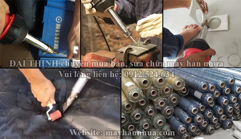 Ứng dụng máy hàn ống nhựa HDPE cầm tay DY1080W trong việc hàn ống, tấm và bạt chống thấm