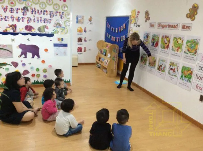 Ứng dụng sàng nhựa giả gỗ ở các trường học rất hợp lý