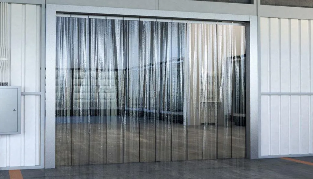 Ứng dụng tấm màn nhựa trong phân chia không gian công nghiệp