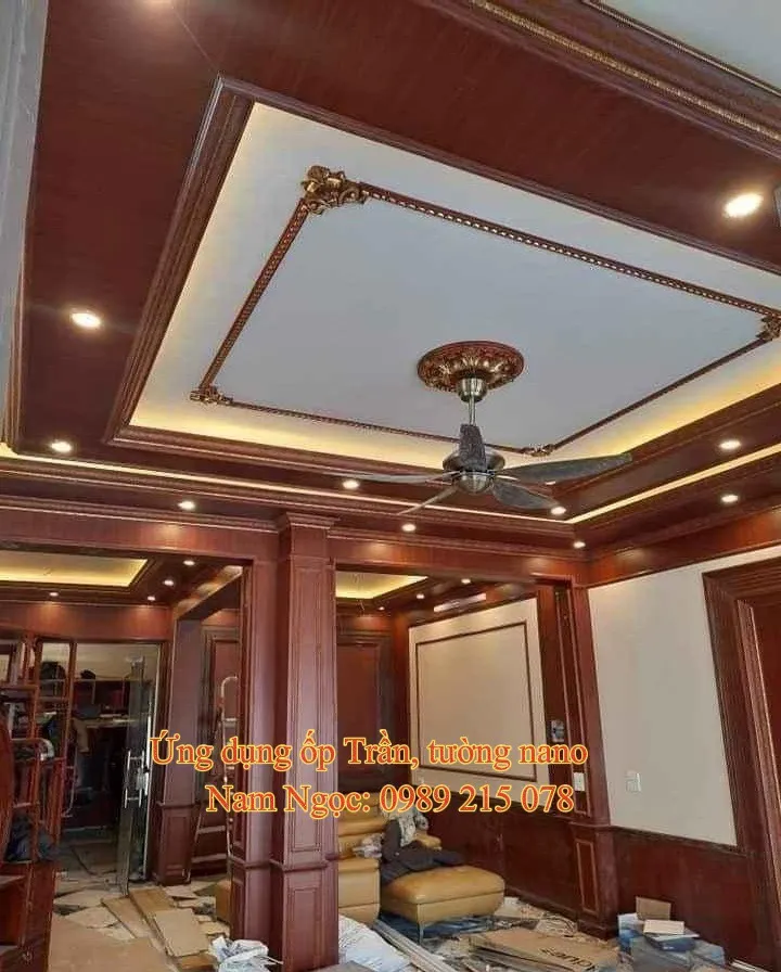 Ứng dụng tấm nhựa ốp trần giá rẻ trong trang trí nội thất