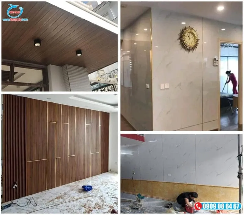 Ứng Dụng Tấm Ốp Tường Đa Dạng