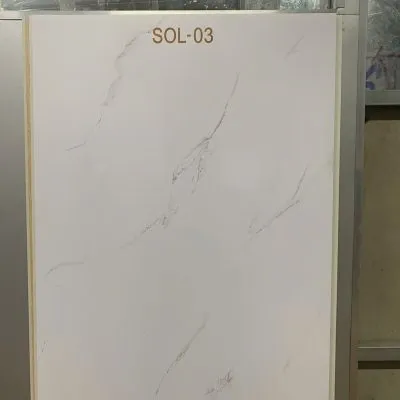Ứng dụng thực tế của tấm ốp nhựa nano vân đá hoa cương SOL 03