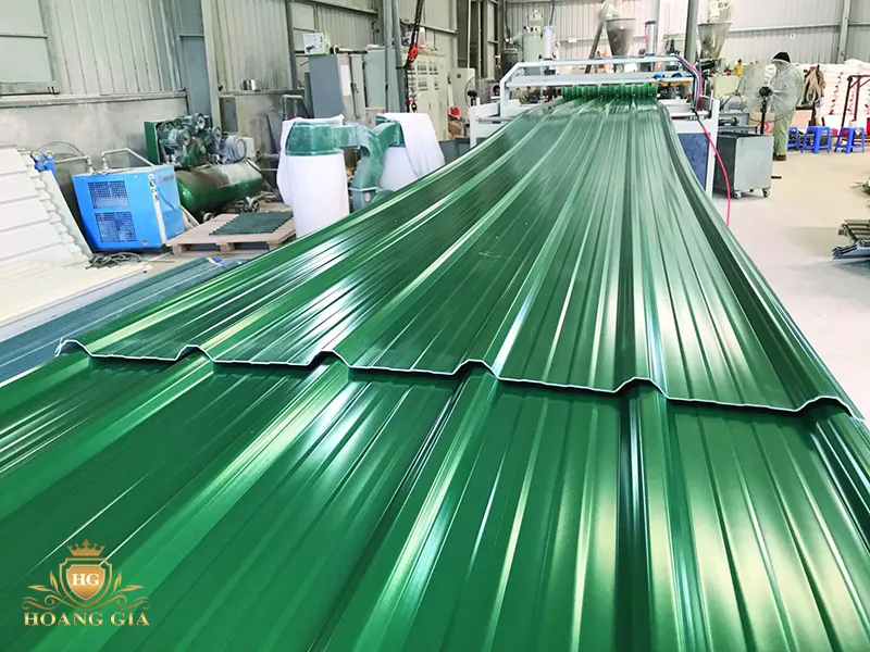Ưu điểm vượt trội của tấm lợp nhựa PVC phủ ASA