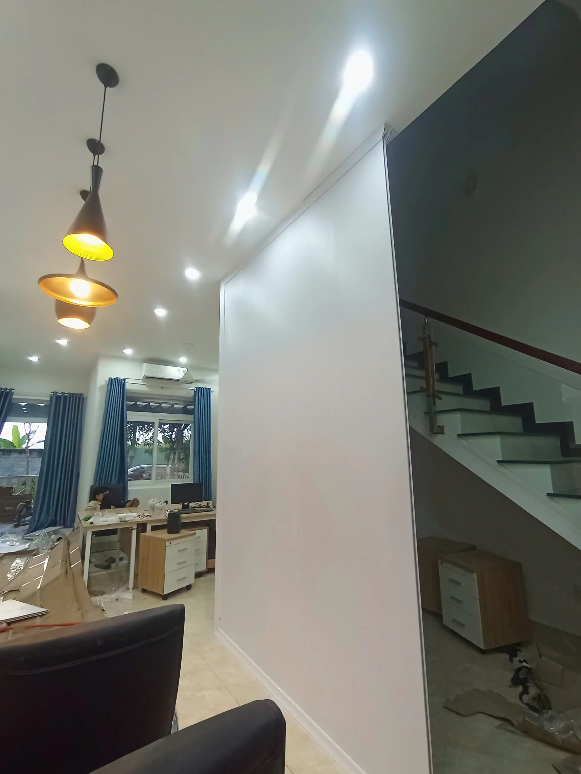 Vách ngăn nhựa giá rẻ 2 mặt Nano PVC tại funismart đang sale OFF