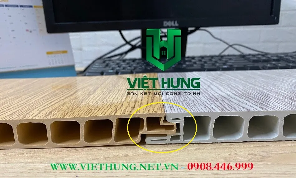 Ván nhựa lót sàn PVC với hệ thống hèm khóa tiên tiến, giúp lắp đặt dễ dàng và nhanh chóng