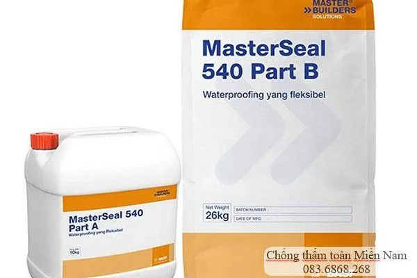 Vật liệu chống thấm hai thành phần MasterSeal 540 của BASF