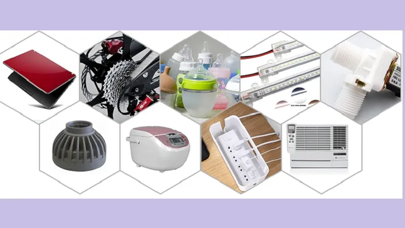 Vật liệu nhựa ABS an toàn ứng dụng rộng rãi trong sản xuất đồ dùng hàng ngày