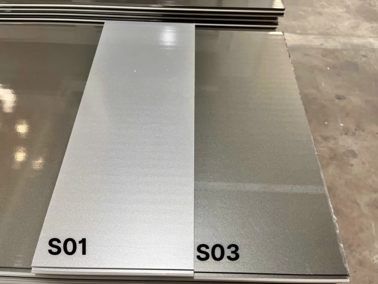 Vật liệu trần nhựa Nano màu kim loại sang trọng