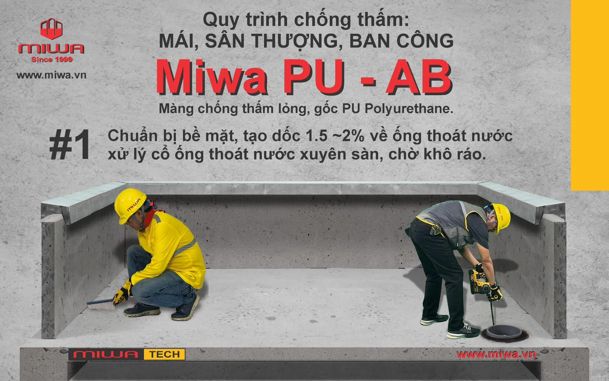 Vệ sinh và chuẩn bị bề mặt (Ảnh Komix)