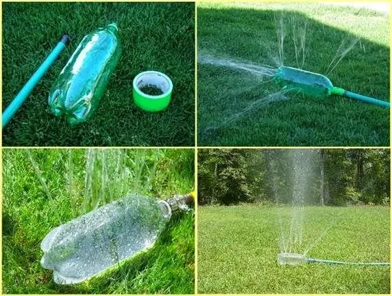 Vòi tưới cây tự chế từ chai nhựa, phương pháp tiết kiệm và thân thiện môi trường