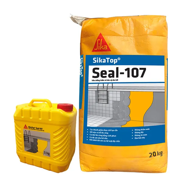 Vữa chống thấm Sikatop Seal 107 cho hồ bơi sân thượng