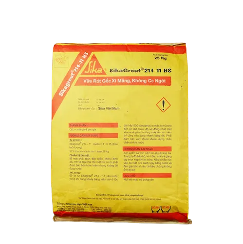 Vữa không co ngót Sika Grout 214-11 dùng trong chống thấm và sửa chữa