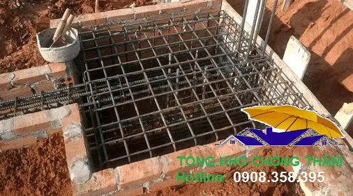 Vữa rót không co ngót thi công hố, hố rỗng lớn