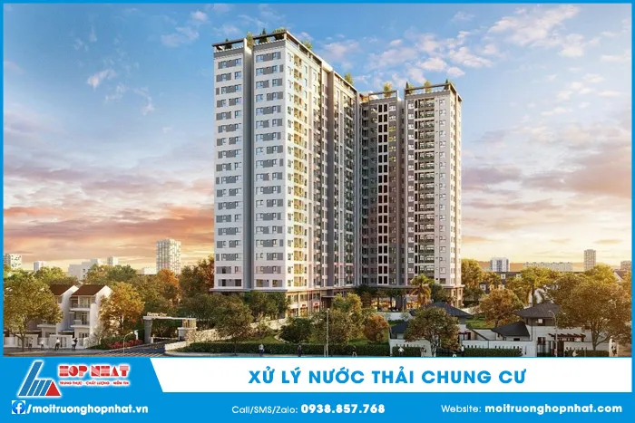 Xá» lý nưá»c thải chung cư