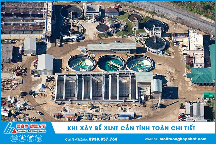 Xây dựng bể xử lý nước thải